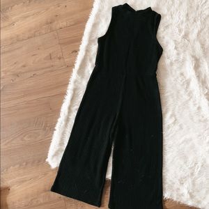 Chic Black Art Class Romper